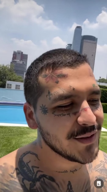 Así lucía semanas antes.