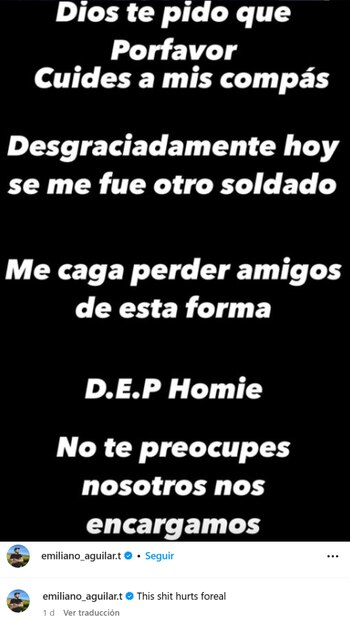 Aunque no dio detalles sobre