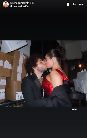 "Yo gané", escribió Selena Gomez