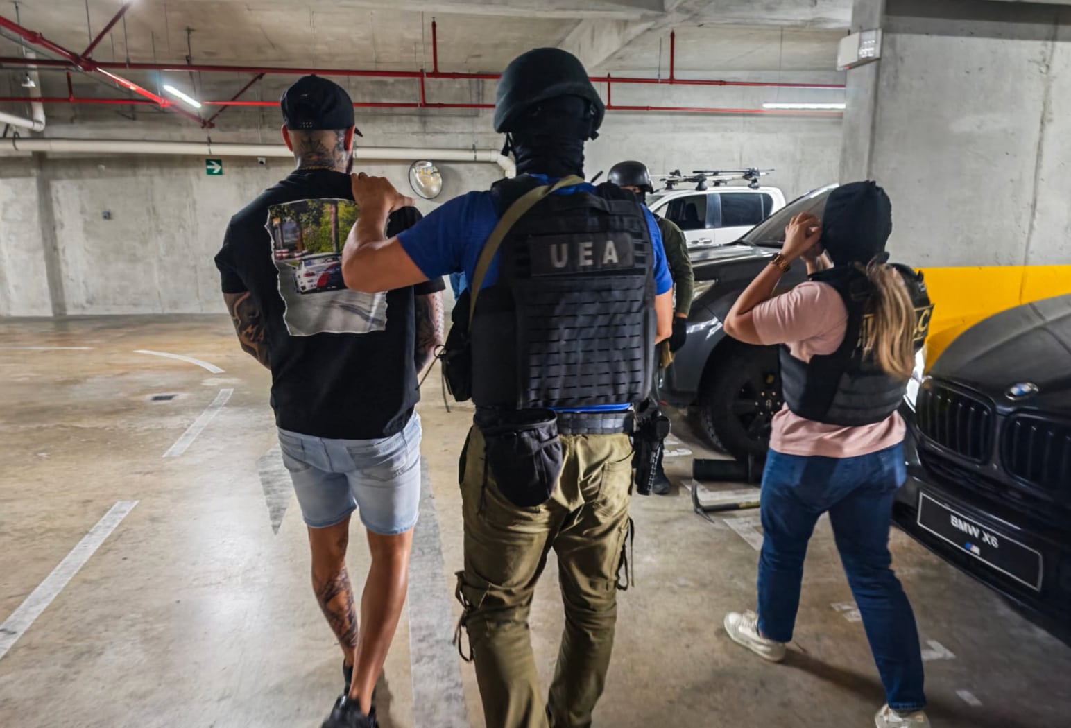 Las autoridades costarricenses investigan a los detenidos por su presunta vinculación con una estructura relacionada con el Cártel de Sinaloa. Crédito: MSP