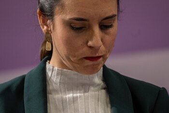 La ministra de Igualdad, Irene