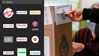 Vota, los nuevos stickers de