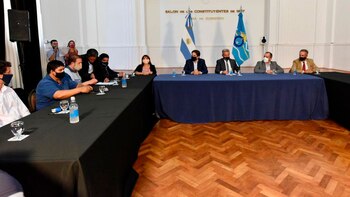 El momento de la firma