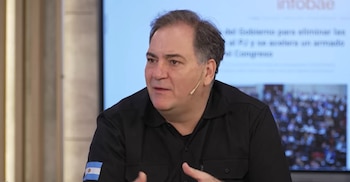 Captura – JAVIER ALONSO, ministro de seguridad bonaerense – Infobae en Vivo