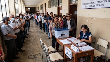 Elecciones Regionales y Municipales 2026: ¿qué pasa si no hay miembros de mesa y estás en la fila para votar?