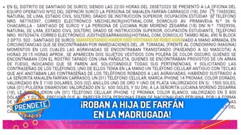 Hija de Jefferson Farfán denunció