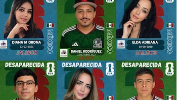Familias de Jalisco crean álbum del Mundial con rostros de desaparecidos