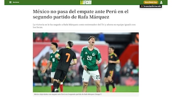 El cuestionamiento de La Afición a Rafael Márquez por empate de México ante Perú.