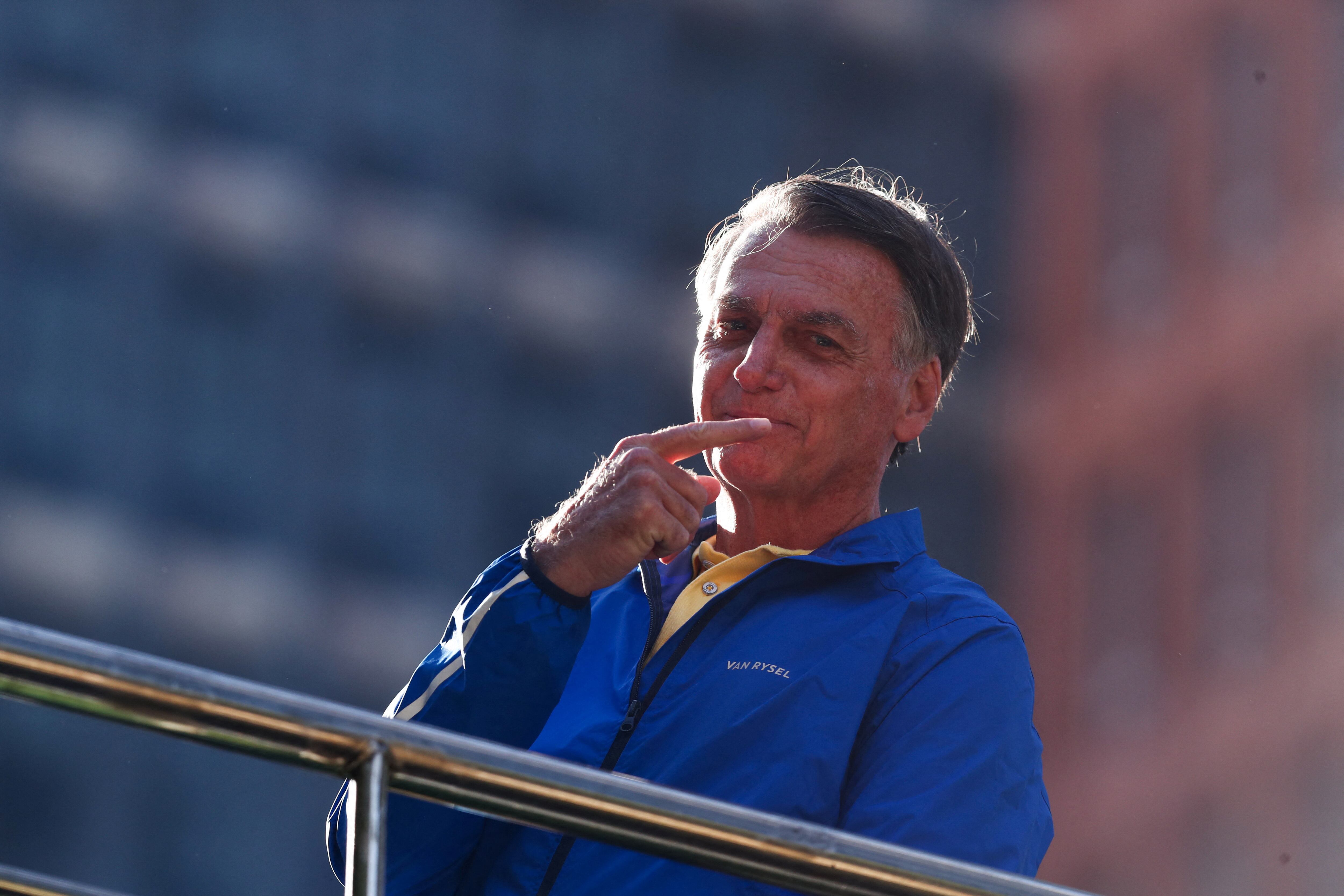 Jair Bolsonaro, ex presidente de Brasil (REUTERS/Jean Carniel)