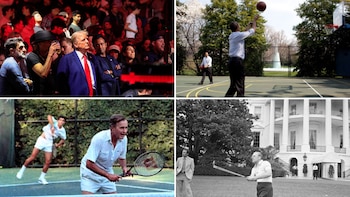 El jardín sur de la Casa Blanca cambia su relación con los deportes: desde el tenis y golf hacia el evento de la UFC