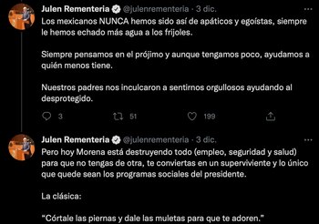 Rementería aseguró que Morena está