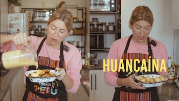 Flor Bertotti, ‘Floricienta’, prepara papa a la huancaína y revela que la gastronomía peruana es su favorita: “El lugar donde más rico se come”
