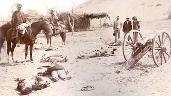 En medio de la ocupación