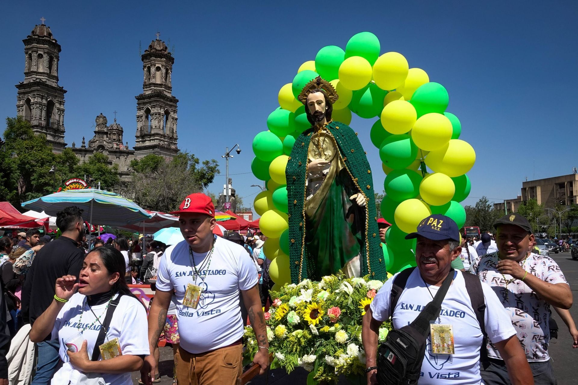 La Ciudad de México se llena cada año con feligreses que celebran al santo. (FOTO:ROGELIO MORALES /CUARTOSCURO.COM)
