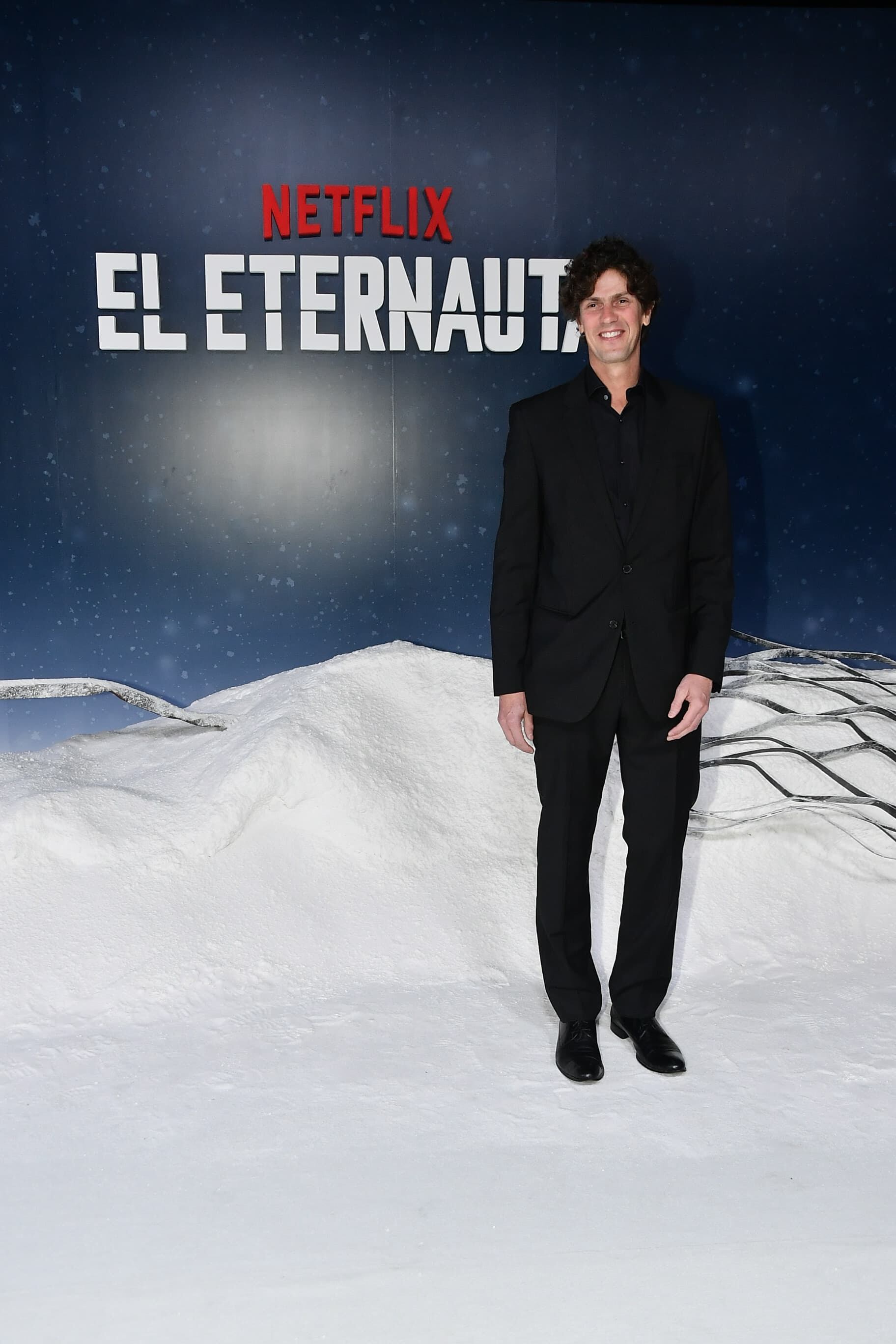 Martín Lousteau fue uno de los invitados al estreno de El Eternauta