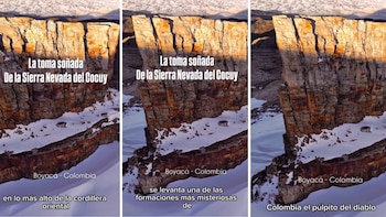 La espectacular toma con dron