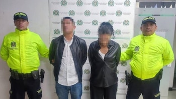 Capturados dos hombres y dos