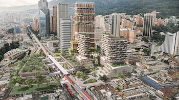 Distrito impulsará renovación en el centro de Bogotá con 3.000 nuevas viviendas, zonas verdes y conexión con el metro, Transmilenio y Regiotram