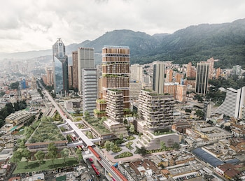 Más de 29.000 metros cuadrados del proyecto estarán destinados a áreas libres, zonas verdes, reverdecimiento y regeneración ambiental - crédito RenoBo