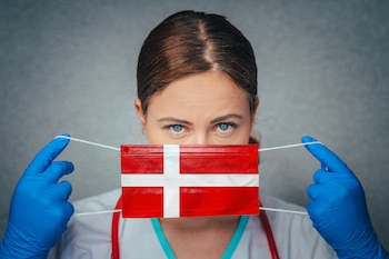 Imagen de una enfermera danesa