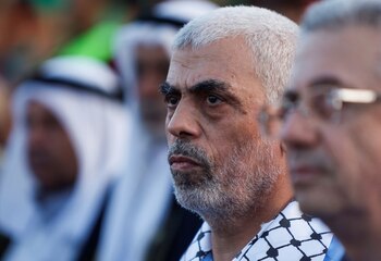 El líder de Hamas, Yehya