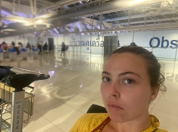 Rosina Viscomi quedó varada en