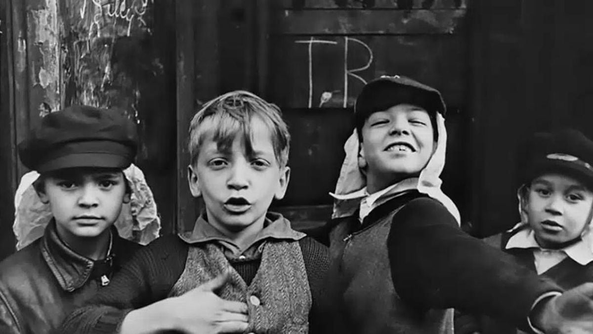 Una de las fotografías de Helen Levitt