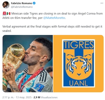 Los Tigres ya estarían cerca