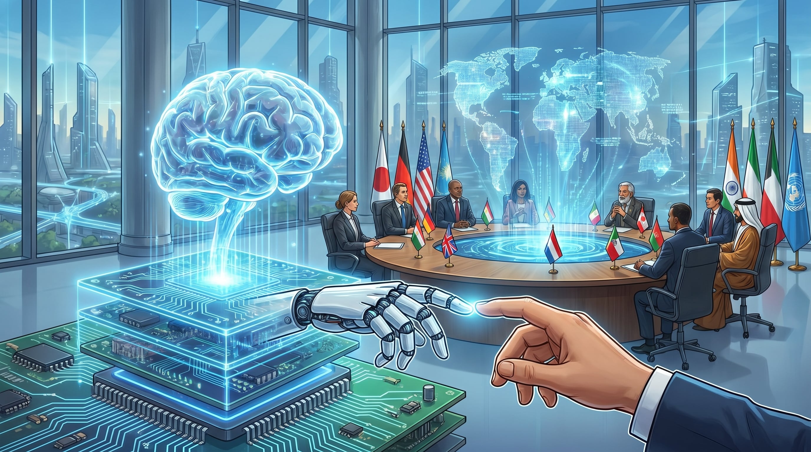 Todo lo que hacen las naciones estará cada vez más ligado a cuerpos digitales/mecánicos, especialmente en temas de seguridad y defensa (Imagen Ilustrativa Infobae)