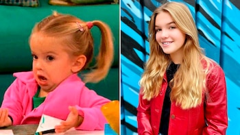 Mia Telerico en la infancia