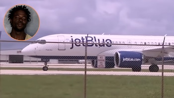 Un intruso fue sorprendido durmiendo en un avión de JetBlue fuera de servicio en Florida