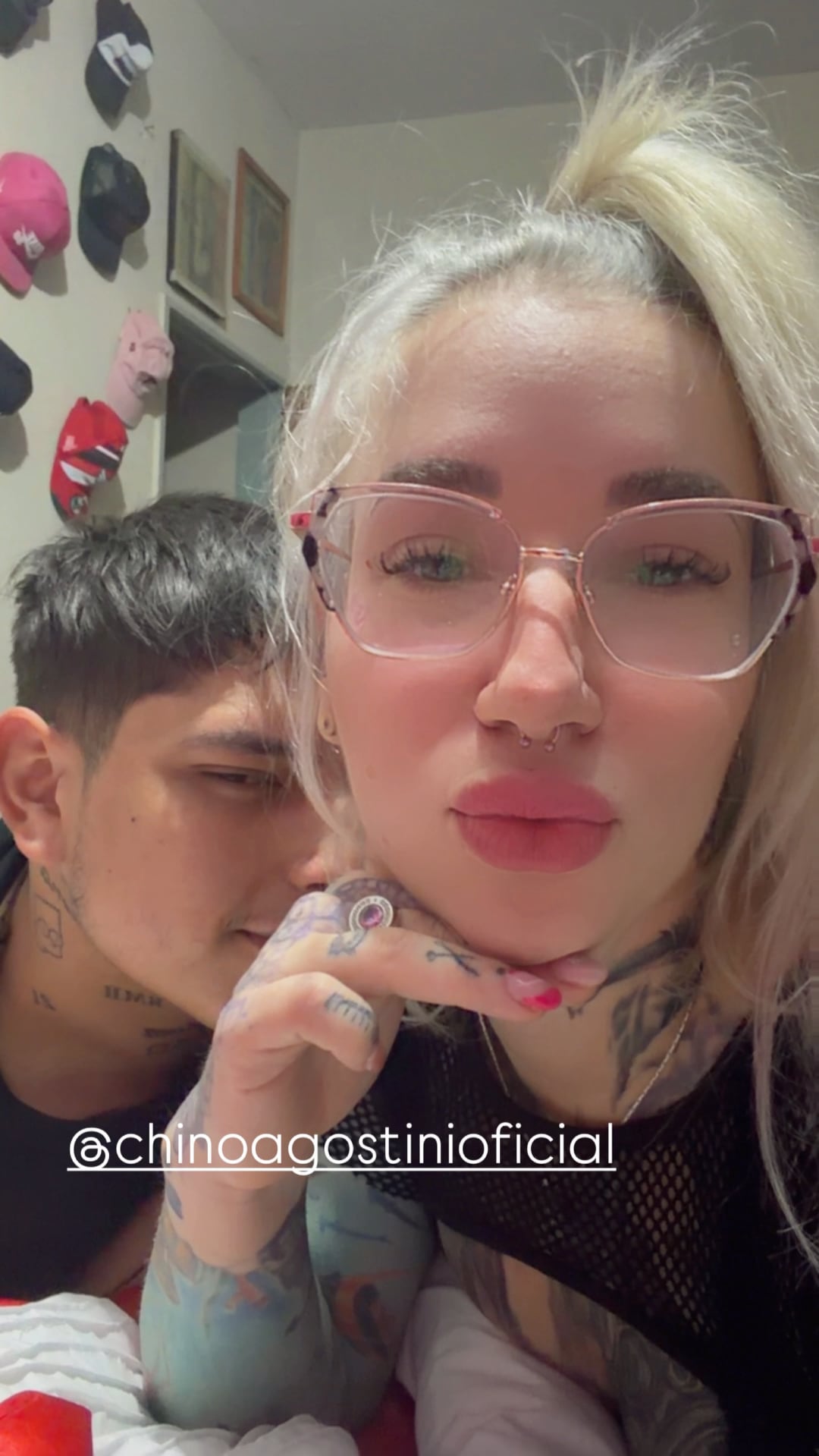 Katia Fenocchio no dudó en compartir otra imagen en que se los ve juntos