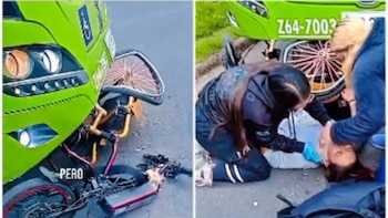 Atleta bogotana está en UCI tras ser arrastrada por un bus del Sitp en Bogotá: se estaba preparando para los Paralímpicos del 2027