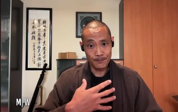 El monje explicó que la