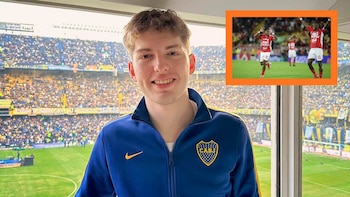 El streamer argentino Davoo volvió a celebrar la victoria de Santa Fe, esta vez en el clásico ante Millonarios: “Acostumbrándose a ganarle a las gallinas”