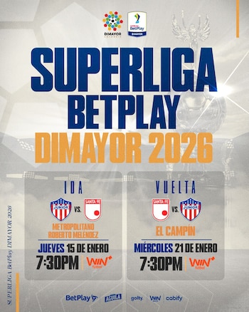 Afiche del partido de la