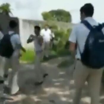 El impacto fue tan fuerte