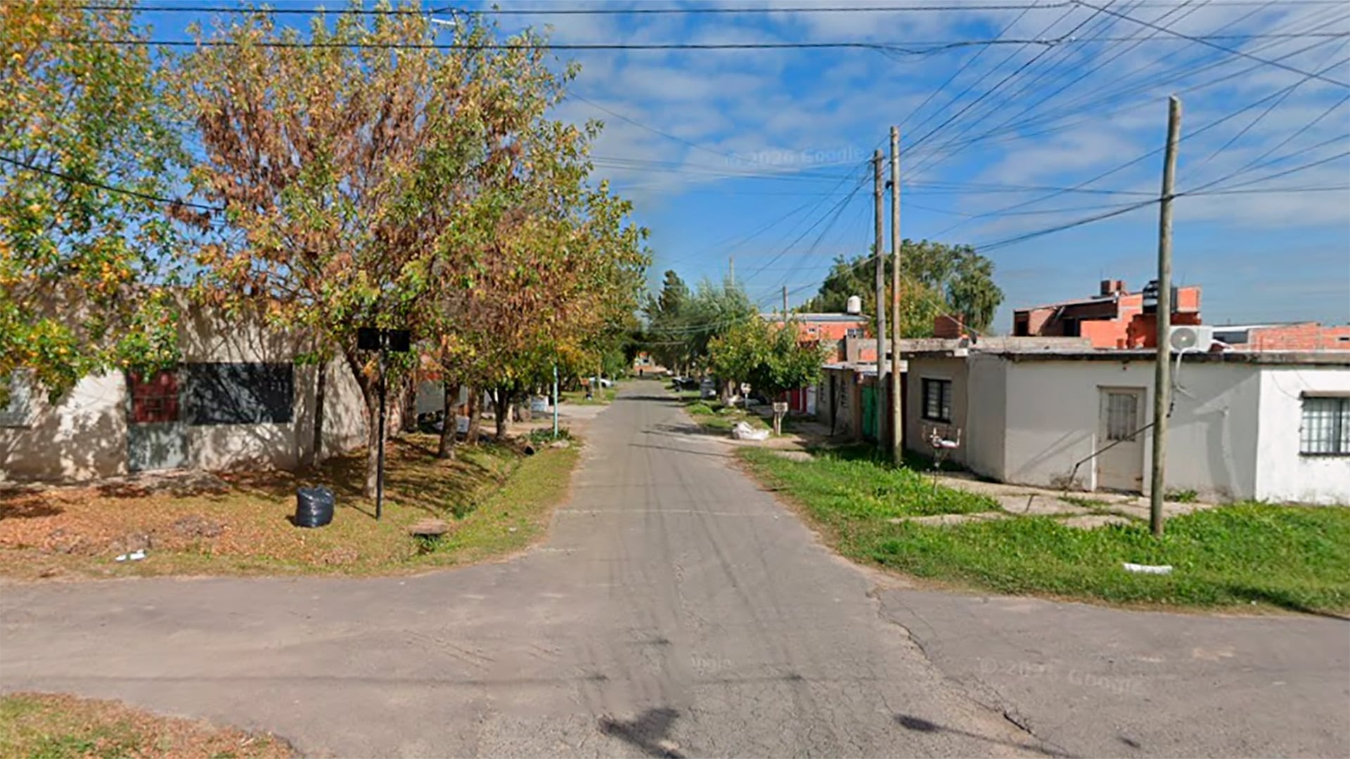 La zona donde la pareja de motochorros intentó asaltar al policía de civil