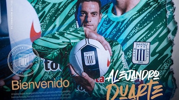 Alianza Lima presentó a Alejandro