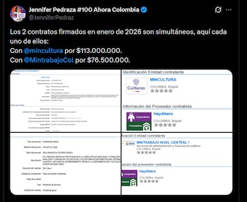 Jennifer Pedraza cuestionó el proceder
