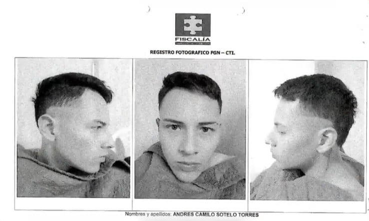 Andrés Camilo Sotelo enfrenta investigación por su posible participación en el asesinato de Juan Felipe Rincón Morales - crédito Fiscalía General de la Nación