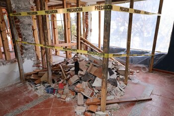 Así quedó el edificio que