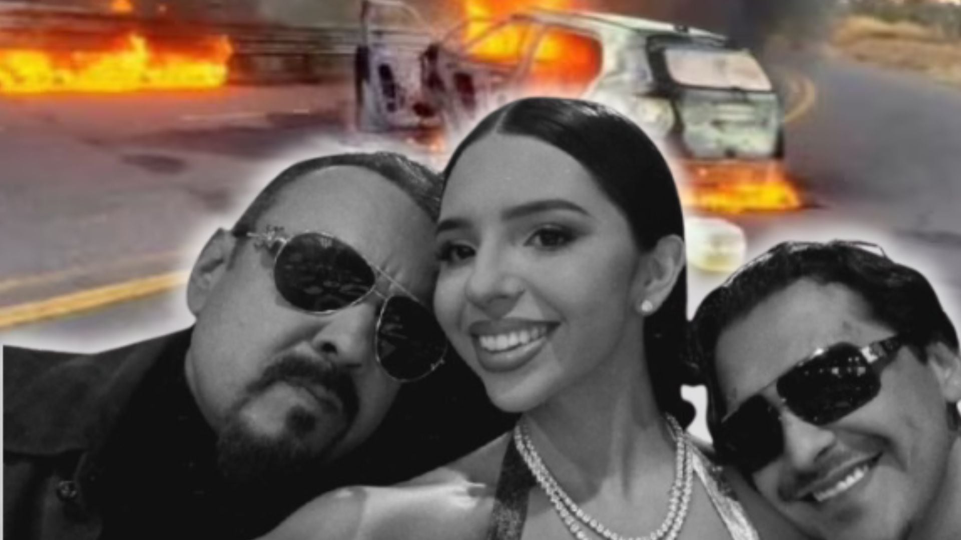 Tras un enfrentamiento entre fuerzas estatales y civiles armados en Villanueva, Zacatecas, Ángela Aguilar y Christian Nodal quedaron cerca del operativo y solicitaron apoyo para salir de la zona. (Anayeli Tapia/Infobae)