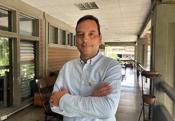 Vicerrector general de la Universidad de Antioquia, Luquegi Gil Neira. (Foto: U. Antioquia)