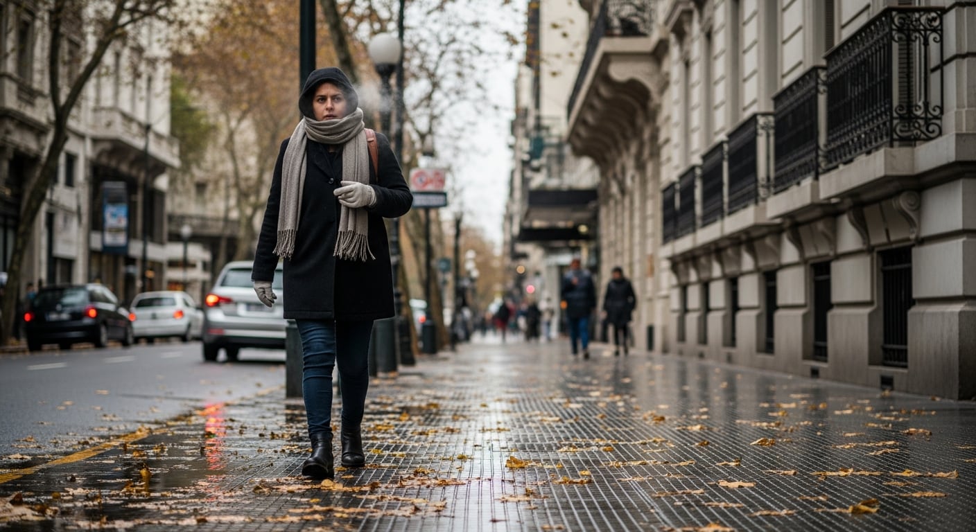 El ingreso de aire polar provocará el domingo el descenso térmico más marcado del año en Buenos Aires y el conurbano (Imagen Ilustrativa Infobae)