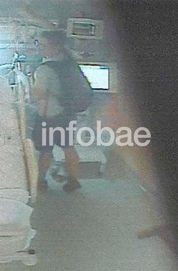 El podólogo fue registrado por