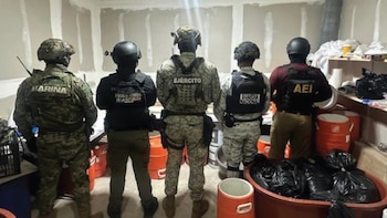 Aseguran laboratorio clandestino de metanfetamina