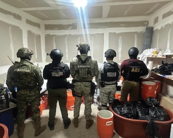 Fueron asegurados casi 100 kilos