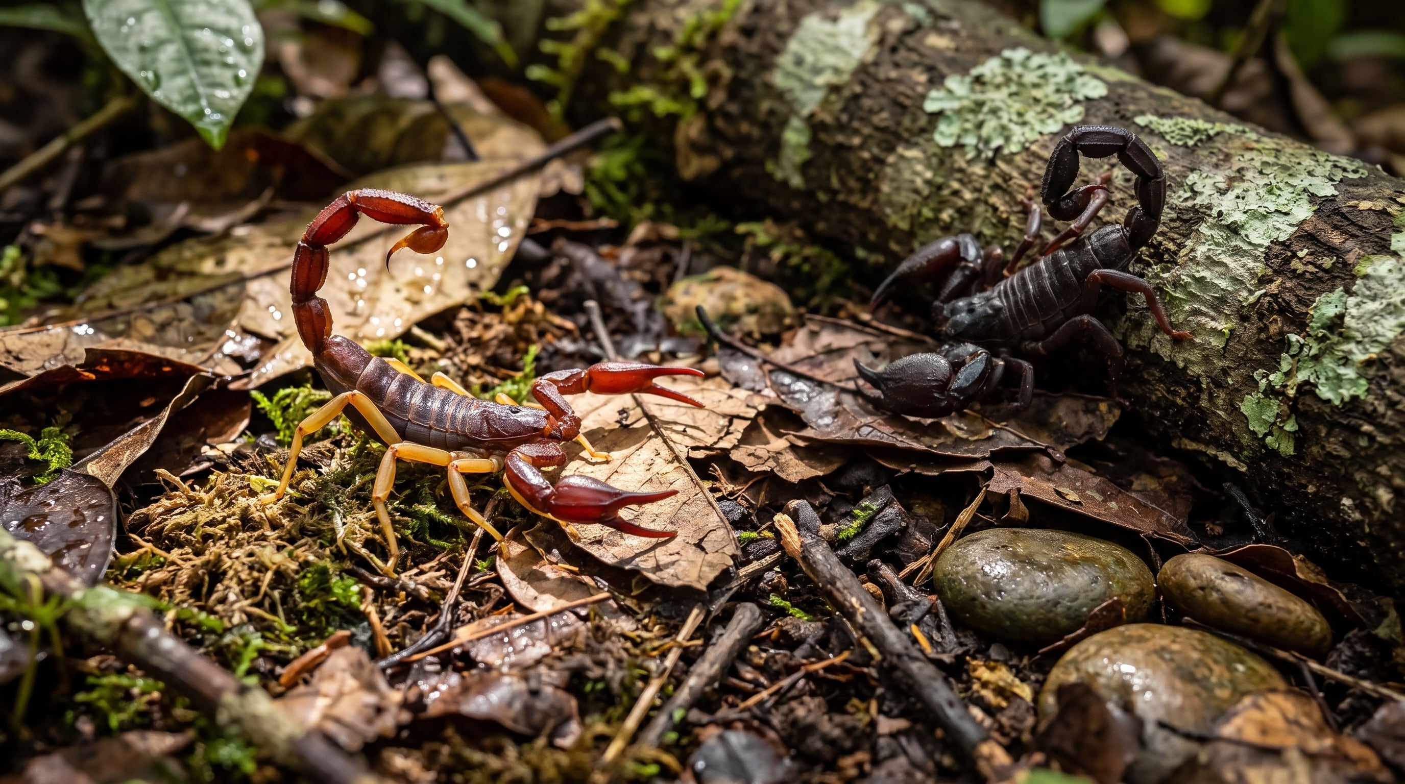 Los arácnidos hallados pertenecen a la familia Chactidae y recibieron los nombres científicos Cayooca puchus y Brotheas cernii (Imagen Ilustrativa Infobae)