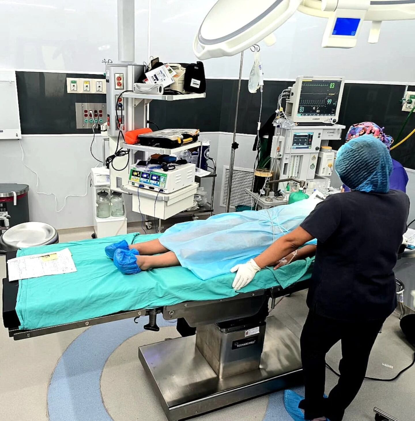 La denuncia del director Darío Zúñiga revela un déficit de más de 70 millones de lempiras en los fondos destinados al hospital. (Foto cortesía Hospital Escuela)